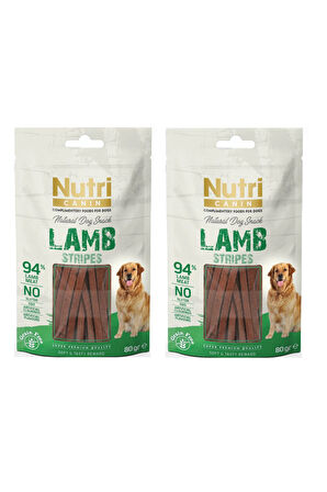 Nutri Canin Kuzu Etli Fileto Tahılsız Köpek Ödülü 80 Gr. X 2 Adet