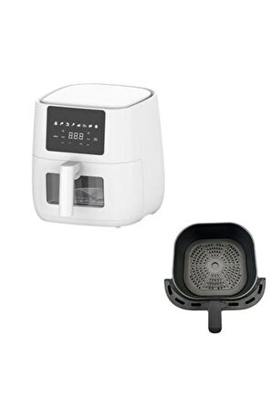 Miline 6.2 lt Yağsız Airfryer Beyaz