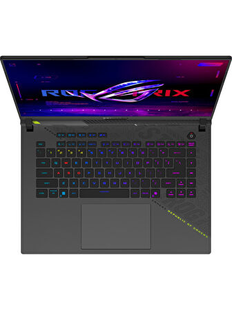 Asus Rog Strix G16 G614FR-S5111 Amd Ryzen 9 9955HX Aı 32GB GB 1tb Ssd+1tb SSD 12GB/RTX5070Tİ Gddr7 140W 16" 2.5k 2560X1600 Wqxga 240HZ 3ms 500NİTS WINDOWS11HOME Gaming Laptop WS5111H12+ZETTAÇANTA