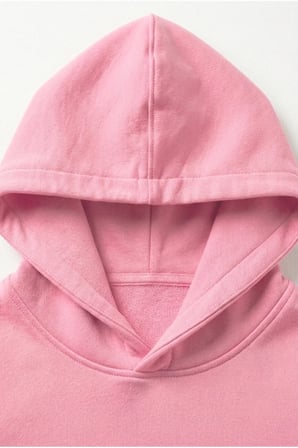 Unisex Yumuşak Dokulu Ay ve Papatya Baskılı Tasarım Oversize 3 İplik Hoodie Sweatshirt