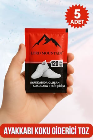 LMSPC Ayakkabı Koku Giderici Toz Ayakkabı Kokusu Önleyici 5 ADET