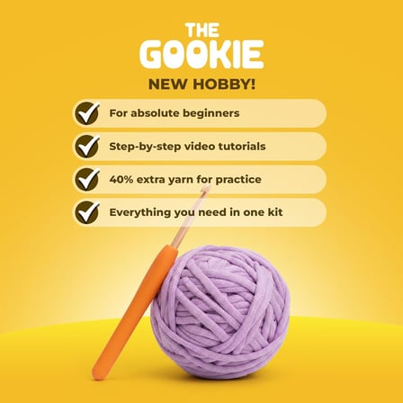 Başlangıç Seviyesi Amigurumi Kapibara Örgü Seti, El Yapımı Tığ İşi Oyuncak, Kahverengi, Tam Set Malzemelerle