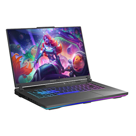 Asus Rog Strix G16 G614PR-RV052 Amd Ryzen 9 7945HX 24GB GB 4tb Ssd+4tb SSD 12GB/RTX5070Tİ Gddr7 140W 16" Wuxga 165Hz 300NİTS  Freedos Taşınabilir Bilgisayar WRV052F08+ZETTAÇANTA