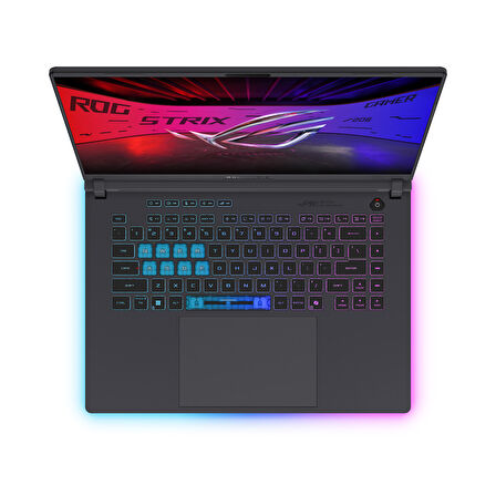 Asus Rog Strix G16 G614PR-RV052 Amd Ryzen 9 7945HX 24GB GB 4tb Ssd+4tb SSD 12GB/RTX5070Tİ Gddr7 140W 16" Wuxga 165Hz 300NİTS  Freedos Taşınabilir Bilgisayar WRV052F08+ZETTAÇANTA