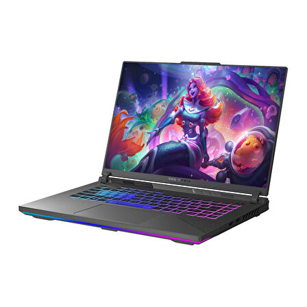 Asus Rog Strix G16 G614PR-RV052 Amd Ryzen 9 7945HX 24GB GB 4tb Ssd+4tb SSD 12GB/RTX5070Tİ Gddr7 140W 16" Wuxga 165Hz 300NİTS  Freedos Taşınabilir Bilgisayar WRV052F08+ZETTAÇANTA