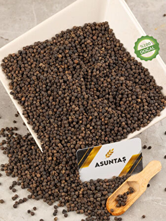 Karabiber Tane Doğal Elenmiş Katkısız Vakumlu Paket 250g