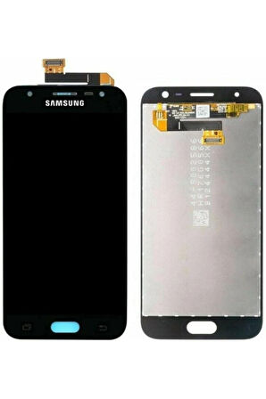 Samsung Galaxy J3 Pro 2017 Siyah Uyumlu J330 Servis Orjinali Lcd Ekran Dokunmatik