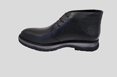 DARKWOOD-ERKEK BOT-HAKİKİ DERİ-SICAK ASTAR-SİYAH RENK