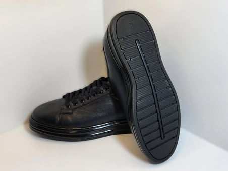 DARKWOOD-ERKEK SPOR-SNEAKERS AYAKKABI-HAKİKİ DERİ-LACİVERT RENK