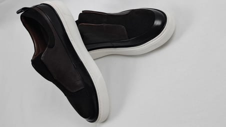 DARKWOOD-SNEAKERS-GÜNLÜK SPOR-HAKİKİ DERİ-ERKEK AYAKKABI-KAHVERENGİ-(SÜET+AÇMA DERİ+DERİ)