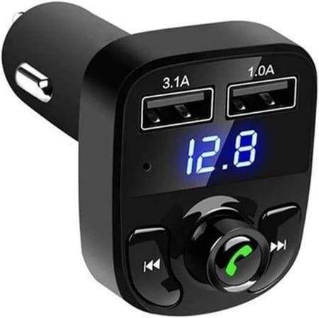 Fm Transmitter Bluetooth Araç Kiti Mp3 Oto Müzik Çalar Çakmaklık Girişli