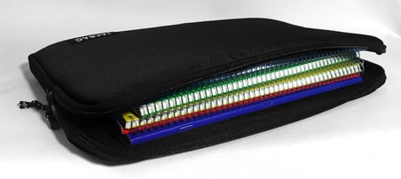 EVRAK VE NOTEBOOK KILIFI FERMUARLI (Siyah)