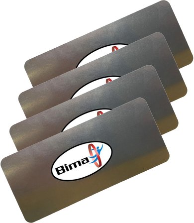 Rötuş Rütüş Rutuş Çeliği 4cmx9cm 4 Adet Fiyatıdır Ekstra Çapağı Alınmıştır