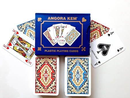 Angora Plastik Iskambil Kağıdı,BİRİÇ OYUN KAĞIDI,Playing Cards, OLYMPOS