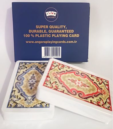 Angora Plastik Iskambil Kağıdı,BİRİÇ OYUN KAĞIDI,Playing Cards, OLYMPOS
