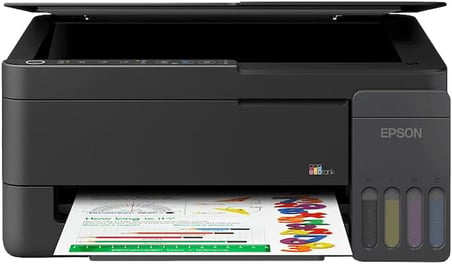 EPSON EcoTank L3350 Wi-Fi + Tarayıcı + Fotokopi Renkli Çok Fonksiyonlu Tanklı Yazıcı C11CL62413 + Orjinal Siyah Mürekkep Hediyeli