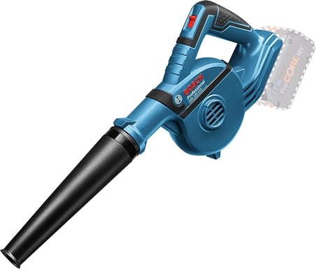 Bosch Professional GBL 18V-120 Akülü Üfleyici (18 Volt, SOLO, Hava debisi: 120 m³/s, Karton Kutuda)