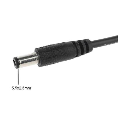 Type C To Dc 12V Pd 5.5*2.5mm Adaptör Çevirici Power Şarj Kablosu