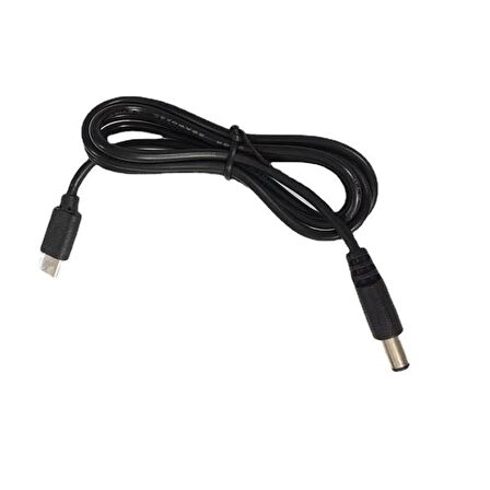 Type C To Dc 12V Pd 5.5*2.5mm Adaptör Çevirici Power Şarj Kablosu