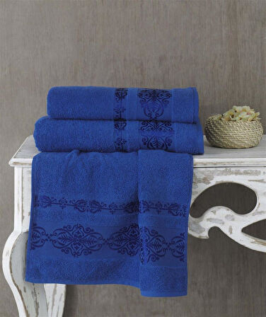Cotton Jakarlı Rebeka Desenli El Havlusu 50x90