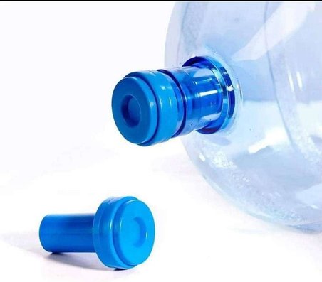 Vakia Şarjlı Su Pompası / Su Sebili Uyumlu Su Dökülmesini Engelliyen Yaylı Non-spill Damacana Kapağı