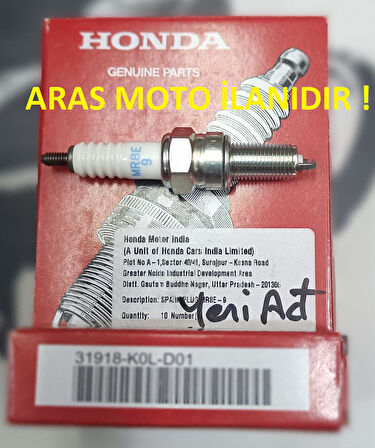 Honda Dio 110 Buji Orjinal Servis Kodlu MR8E-9 Ngk Tüm Yıllara Uygun -Arasmoto