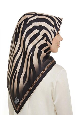 Zebra Desenli Trend Twil Eşarp