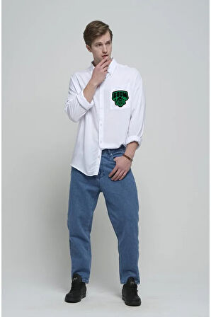 Tasarım Doctor Doomsday Marvel Karakter Baskılı Unisex Gömlek