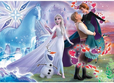 , Bulmaca, Kız Kardeşlerin Sihirli Dünyası, Disney Karlar Ülkesi 2, 200 parça, 7 yaşından büyük çocuklar için