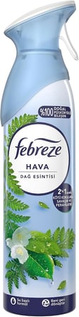 Hava Ferahlatıcı Sprey Oda Kokusu Dağ esintisi 185 ml
