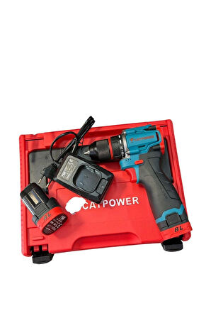CATPOWER E1016 Kömürsüz Akülü Vidalama 16V 2.0Ah