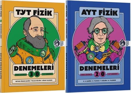TYT AYT Fizik Denemeleri Ertan Sinan Şahin Video Çözümlü 50 Deneme Seti