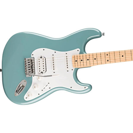 Squier FSR Sonic Stratocaster HSS Akçaağaç Klavye  WPG Sonic Gray Elektro Gitar