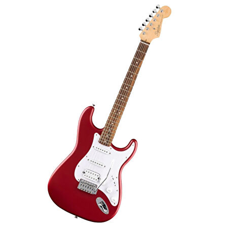 Squier Debut Stratocaster HSS Laurel Klavye Dakota Red Elektro Gitar