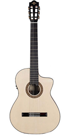 Martinez MP 5 CE 4/4 Elektro Klasik Gitar