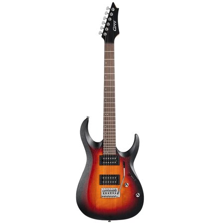 Cort X100 OP 3T Open Pore 3-Tone H-H Elektro Gitar