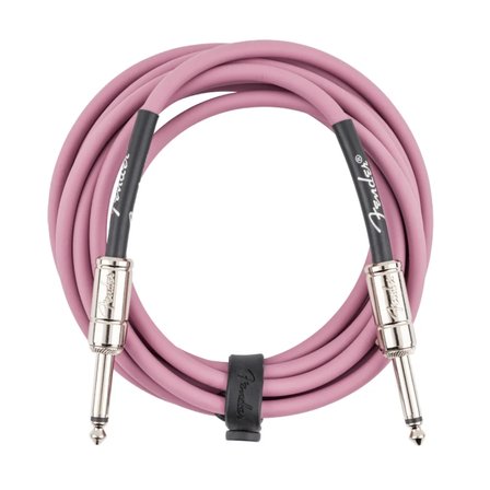 Fender Contour Serisi 3 Metre Pembe Enstrüman Kablosu