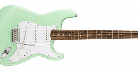 Squier FSR Debut Stratocaster Laurel Klavye Surf Green Elektro Gitar