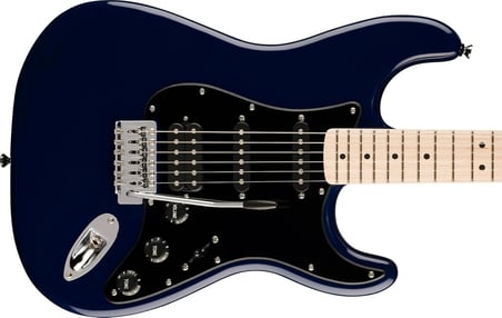 Squier Sonic Stratocaster Hss Midnight Blue Akçaağaç Klavye Elektro Gitar