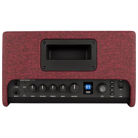 Fender Mustang LT25 Wine Elektro Gitar Amfisi
