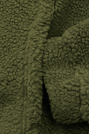 Genıus Store Erkek Kapüşonlu Polar Sherpa Kuzu Kumaş İçi Şardonlu Kapüşonlu Sweatshırt SHERPA-KAP