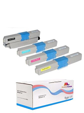 Colorful Toner Oki C332-C363-C332dn-C332dnw-1 Set Muadil Toner 