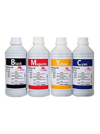 Colorful Toner Epson Uyumlu L3060 1 Litre   Muadil Mürekkep Seti 