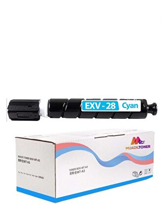 Canon CEXV28 Muadil Toner Mavi/ IRC-5045 / IR-C5255i  / IRC-5250 / IRC-5255