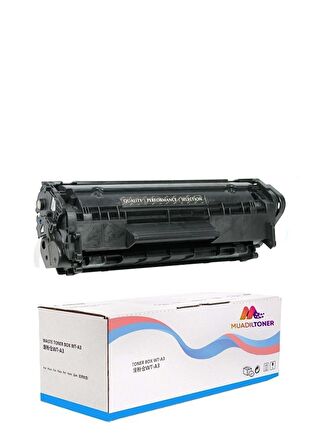 Colorful Toner Hp 12A-Q2612A  Laserjet M1319f mfp Muadil Toner