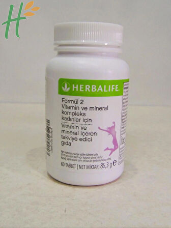 Formül 2 Vitamin ve Mineral Kompleks Kadınlar İçin