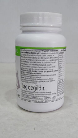 Formül 2 Vitamin ve Mineral Kompleks Kadınlar İçin