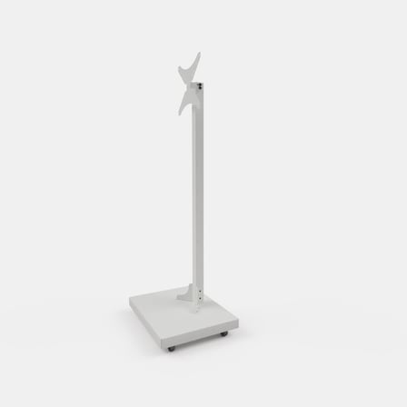 Ayarlı Tv Standı – Tekerli Tv Askısı – Hareketli Tv Standı – 22″ – 43″ Tv Ile Uyumlu – Metal