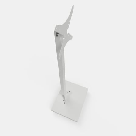 Ayarlı Tv Standı – Tekerli Tv Askısı – Hareketli Tv Standı – 22″ – 43″ Tv Ile Uyumlu – Metal