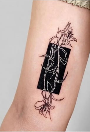 DÖVME BOYASI 1 OZ 30 ML (SİYAH ÇİZGİSEL)
